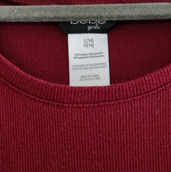 Girls Bebe Top - Picture 5 of 5